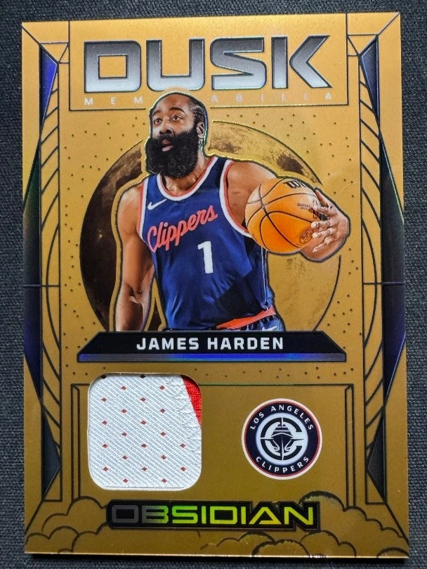 James Harden Panini Basketball Serial Numbered Trading Card