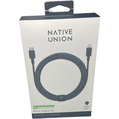 iPhone Charger Cable 10ft USB-C to Lightning MFi-Certified Fast Charging Belt XL - Image 1 of 4