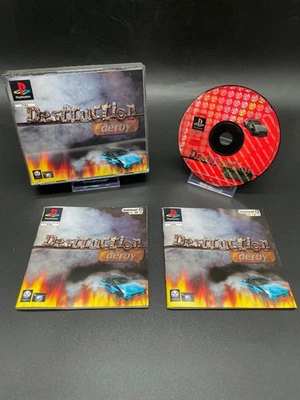 Destruction Derby 1 -Playstation 1- PAL / EUR -BIG BOX- TOP Zustand - Bild 1 von 4