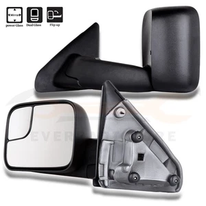 1 Pair LH&RH Pickup Manual Tow Towing Mirrors For 2003-2009 Dodge Ram 2500 - Picture 1 of 8