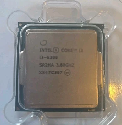 Procesador CPU de escritorio Intel Core i3-6300 3,80 GHz LGA 1151 SR2HA Foto 1 de 2