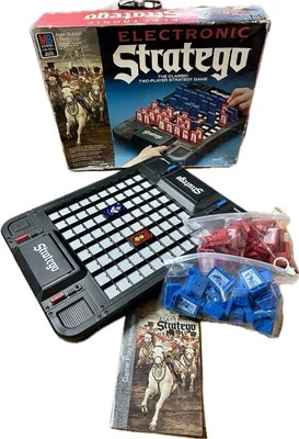Electronic Stratego Board Game 1982 Milton Bradley In Box Vintage - Tested WORKS - Image 1 of 4