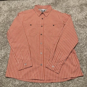 Nike ACG Herren Langarm belüftet Angeln Wandern Outdoor Knopfleiste Hemd Größe L - Bild 1 von 7