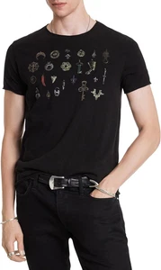 John Varvatos Men's Pendants Tee - Picture 1 of 6