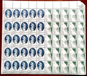 Estampillas conmemorativas del capitán James Cook 1978 13¢ completas como nuevas hoja de 50 (#1732 - Imagen 1 de 4
