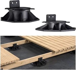 Adjustable Decking Risers 10 Pack - Decking Supports (18-30mm & 30-60mm) - Picture 1 of 6