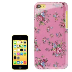 Etui ochronne Hard Case do Apple iPhone 5c kwiat - Zdjęcie 1 z 4