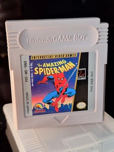 Modul Nintendo GameBoy Spiel The Amazing Spider-Man Marvel + Case Schutzhülle - Picture 1 of 2
