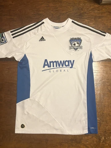 Adidas San Jose Quakes MLS Jersey Size Youth XL Soccer Cover