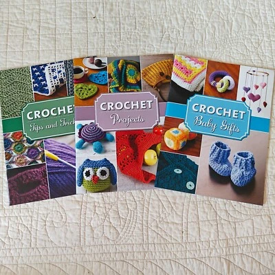 3 Books! Baby Gift & Crochet Patterns & Projects by Publications International - Image 1 of 4