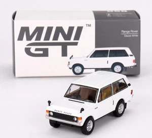 Mini GT Range Rover Davos White RHD 1:64 Scale 3 Inch Diecast Model Car - Picture 1 of 5