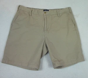 Nautica Chino Shorts Men's Size 40 Khaki Beige Casual Outdoor Hiking - Picture 1 of 7