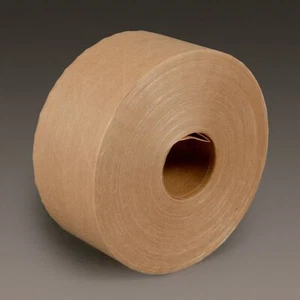 3M Water Activated Paper Tape 6145 Natural Light Duty Reinforced, (Case of 10) - Picture 1 of 1