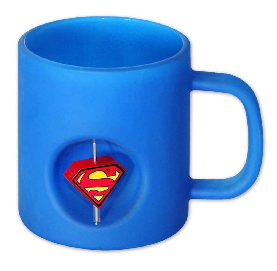 Superman Kaffee Tasse Spin 3D Logo, Kaffeetasse, Teetasse, Mug, DC Comics Warner