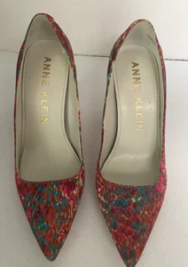 ANNE KLIEN Mujer AKHOLLYN Tacón Bomba Zapatos Multicolor Talla 8M - Imagen 1 de 6
