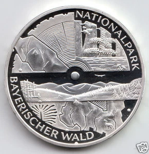 manueduc  ALEMANIA  2005  10 Euros PLATA  D   925 mm.  Nationalpark Nueva - Picture 1 of 2