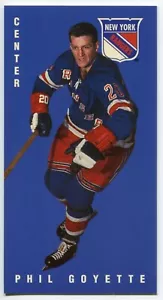 Parkhurst Tallboy 1994 (1964-65) #105 Phil Goyette New York Rangers - Imagen 1 de 2