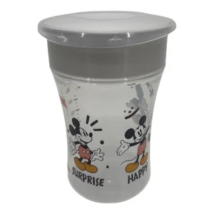 NUK Magic Cup Trinklernbecher - Disney Mickey Maus grau - ab 8 Monate , BPA-frei - Bild 1 von 5