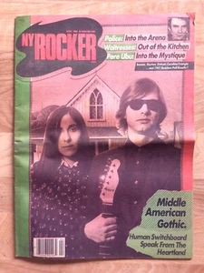 NY ROCKER MAGAZINE April 1982 Ohio Bands Waitresses Pere Ubu Human Switchboard - Picture 1 of 5