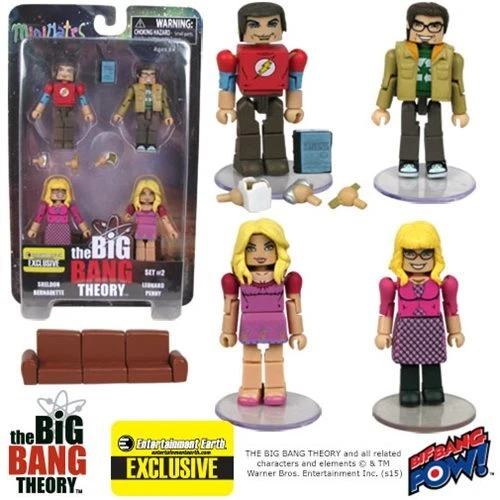 NEW! The Big Bang Theory Minimates Series 2 Entertainment Earth Exclusive VHTF! - Image 1 of 1