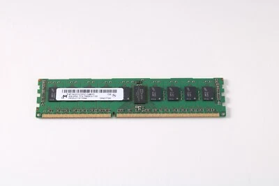 Micron MT18KSF51272PDZ-1G4M1FE 4GB 2Rx8 PC3L-10600R Memory Ram Lot of 8 Sticks - Image 1 of 3