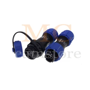 WEIPU SP11 IP68 impermeable enchufe de 2 pines enchufe conector de acoplamiento en línea aviación - Imagen 1 de 8