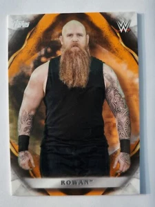 2019 Topps WWE Undisputed #57 ROWAN ORANGE PARALLEL /99 - Picture 1 of 2