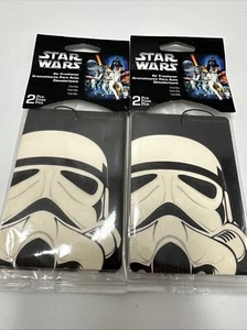 LOT OF 2 Star Wars Stormtrooper Air Freshener 2-Pack Vanilla Vintage - Picture 1 of 5