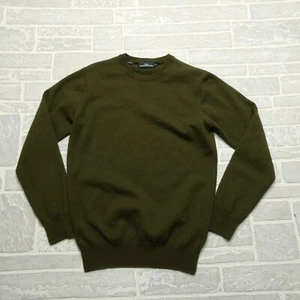Rodd & Gunn Wool Cashmere Sweater Womens S Green Optim Wool Merino Lightweight - Picture 1 of 5