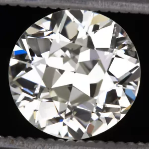 3.93ct OLD EUROPEAN CUT DIAMOND CERTIFIED I SI1 LOOSE NATURAL VINTAGE 4 CARAT - Picture 1 of 2