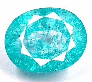 MID MONTH SALE 15.65 Ct OVAL CUT EGL GREEN EMERALD UNTREATED/UNHEATED GEMSTONE - Picture 1 of 7