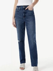 Women's Free Assembly Super High Rise Straight Jeans Size 8 - Picture 1 of 1