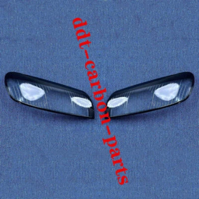 Cubierta de lente de faro lateral derecho y derecho + pegamento sellador 2 piezas para Volvo C30 T5 2008-2010 Foto 1 de 4