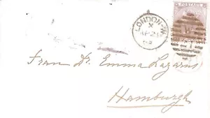 GB 1864, QV 6d purple-violet Pl.3 without corner lines (KJ) sound used as single - Picture 1 of 3