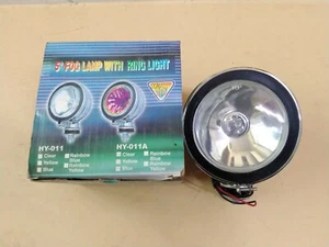 2 FARO FANALE FENDINEBBIA AUTO FUORISTRADA JEEP COMPLETO DI LAMPADA NUOVO HY011 - Picture 1 of 5