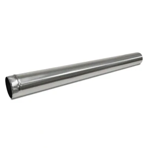 12 In. X 5 Ft. round Metal Duct Pipe - Picture 1 of 12