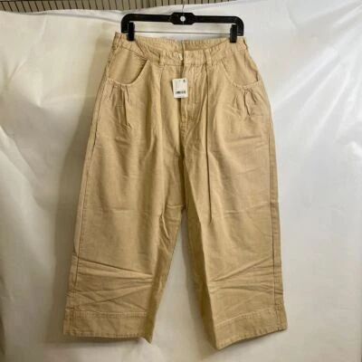 FREE PEOPLE Sweet Talk Chino Pants Women's Size 10 Croissant - Image 1 of 4
