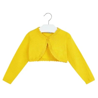 Mayoral Niña Jersey Bolero Amarillo Para Poner 110 - Imagen 1 de 2