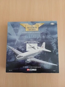 CORGI AVIATION ARCHIVE MILITARY DOUGLAS C-47B DAKOTA IV KN442 RAF 1/144 47114 - Picture 1 of 5
