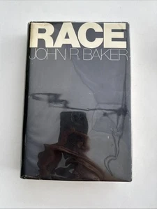 Race by John R. Baker 1974 Hardcover Dust Jacket - Picture 1 of 8