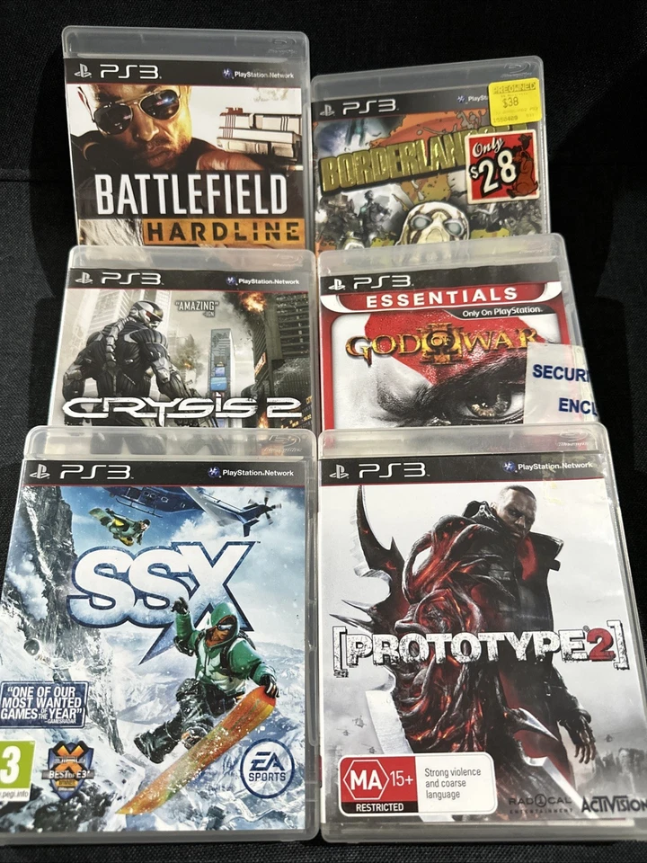 PS3 Game Bundle X 6 . 4 Games Complete With Manuals GC - Image 1 of 4