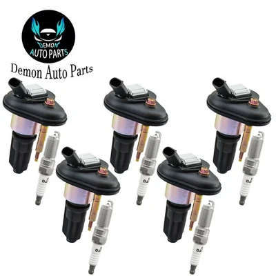 Bobina de encendido y bujía de 5 piezas para Chevrolet Colorado 2004-2006 3,5 L L L5 Foto 1 de 4