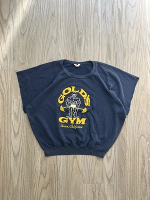 GOLDS GYM Vintage SWEATSHIRT 80’S PULLOVER ARNOLD BODYBUILDING XXL - Image 1 of 4
