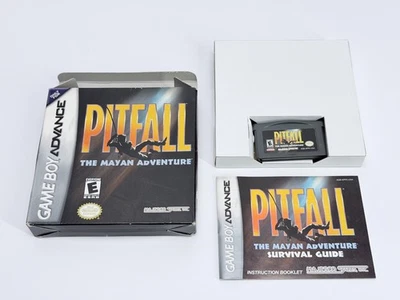 Pitfall The Mayan Adventures (Nintendo Game Boy Advance GBA) Authentic Complete - Image 1 of 4