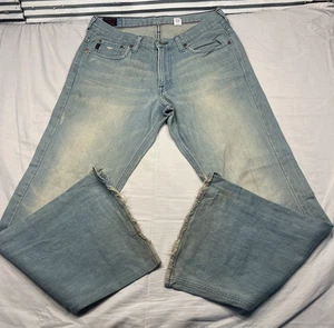 Vintage Abercrombie Fitch Jeans Mens 32x32 1892 Premium Denim Wide Leg USA 90s - Picture 1 of 17