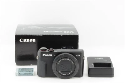 CANON PowerShot G7X Mark II Black Near Mint From Japan #24361E - Image 1 of 4
