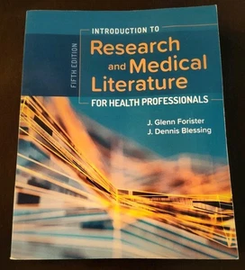 Introduction to Research & Medical Literature for Health Professionals, 5th Ed - Picture 1 of 2