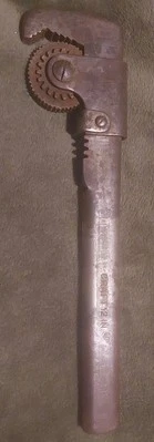 Chave de tubo autoajustável vintage Craftsman 12". PAT 1907 - Imagem 1 de 4