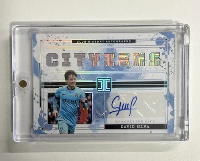 2024-25 Panini Impeccable EPL David Silva Club History Autographs /94 Man CIty - Image 1 of 2