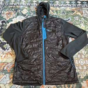 Outdoor Research Cathode Deviator XL Primaloft & Schoeller hooded jacket Black - Picture 1 of 11